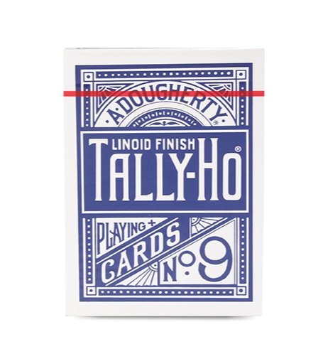 Baralho Tally-Ho fan Back Azul