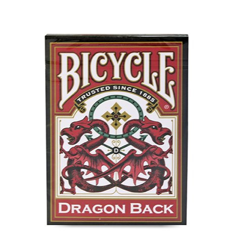 Baralho Bicycle Dragon Back Vermelho - Frente