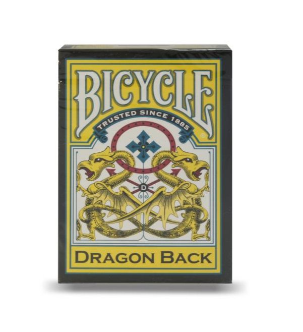 Baralho Bicycle Dragon-Back Amarelo