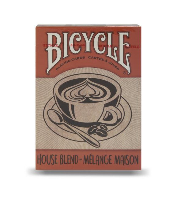 Baralho Bicycle    House Blend-Mélange Maison vermelho frente